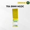 Túi Trà Đinh Ngọc giấy bạc vàng dán nhãn HTX Tâm Trà Việt – TRAVINA