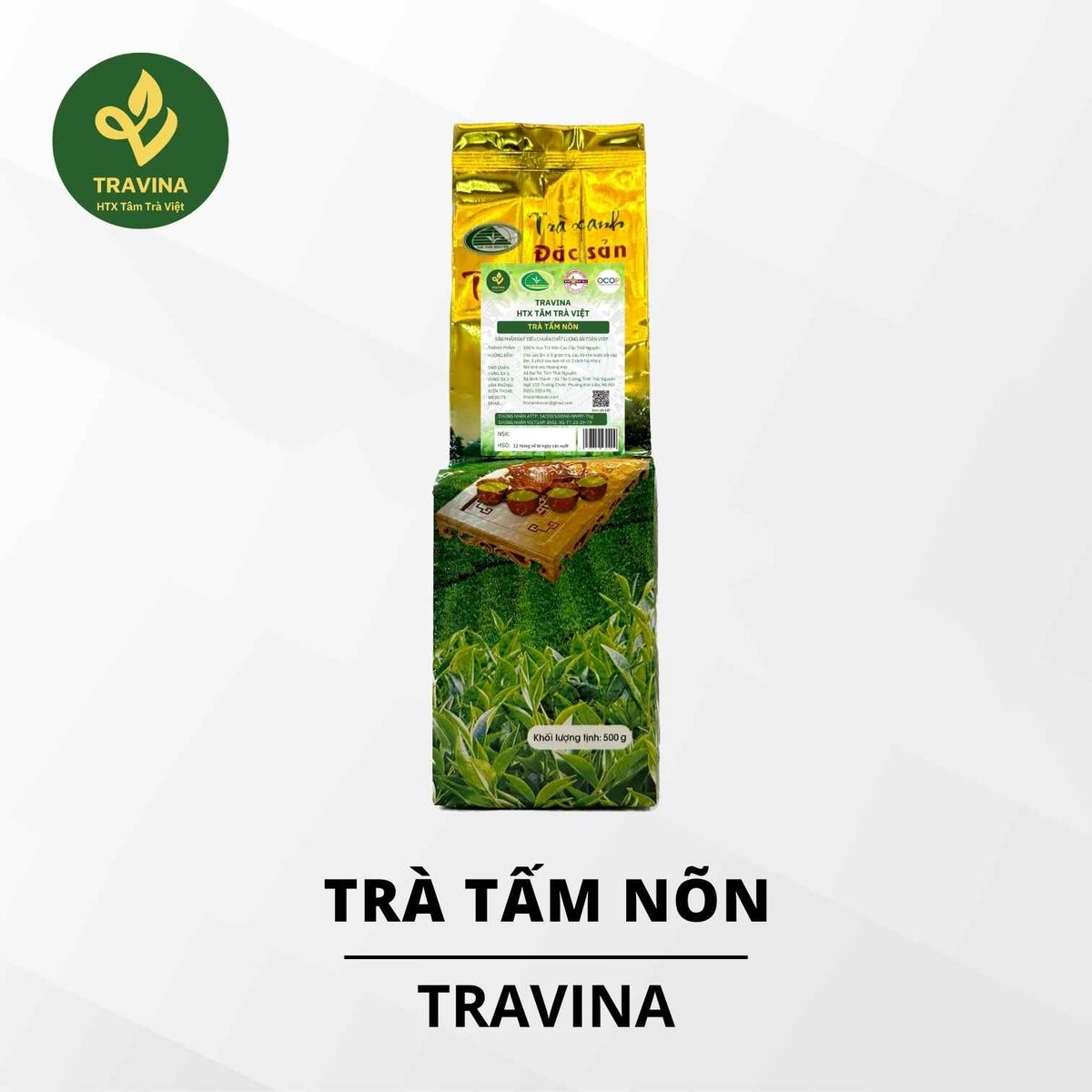 Trà Tấm Nõn Trà Tấm Nõn – HTX Tâm Trà Việt – trà Thái Nguyên chuẩn VietGAP