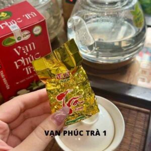 Hộp Trà Vạn Phúc – HTX Tâm Trà Việt – Trà Thái Nguyên chuẩn VietGap – túi trà lẻ