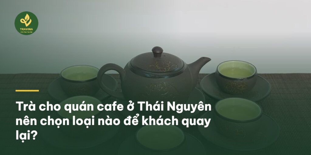 Bìa bài: Trà cho quán cafe ở Thái Nguyên nên chọn loại nào để khách quay lại?