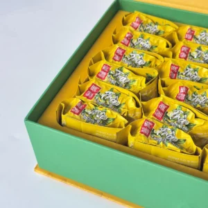 Hộp Trà Đinh An Khang – các gói trà bên trong hộp