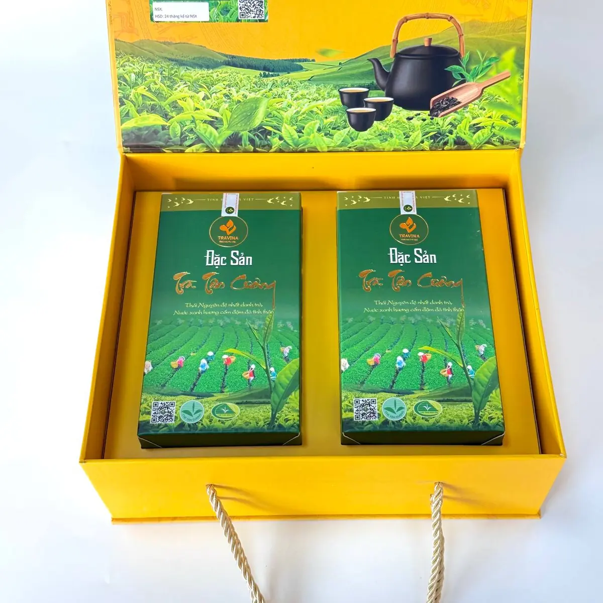 Set quà Tâm An Trà – hộp mở nắp Set quà Tâm An Trà – hộp mở nắp