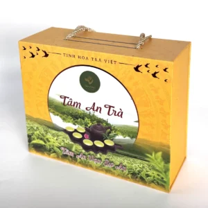 Set Trà Tâm An - HTX Tâm Trà Việt - Sét Quà Tặng Set quà Tâm An Trà – hộp quà xách tay