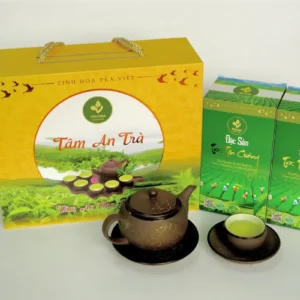 Set Trà Tâm An - HTX Tâm Trà Việt - Sét Quà Tặng Set quà Tâm An Trà – set quà bên ấm trà