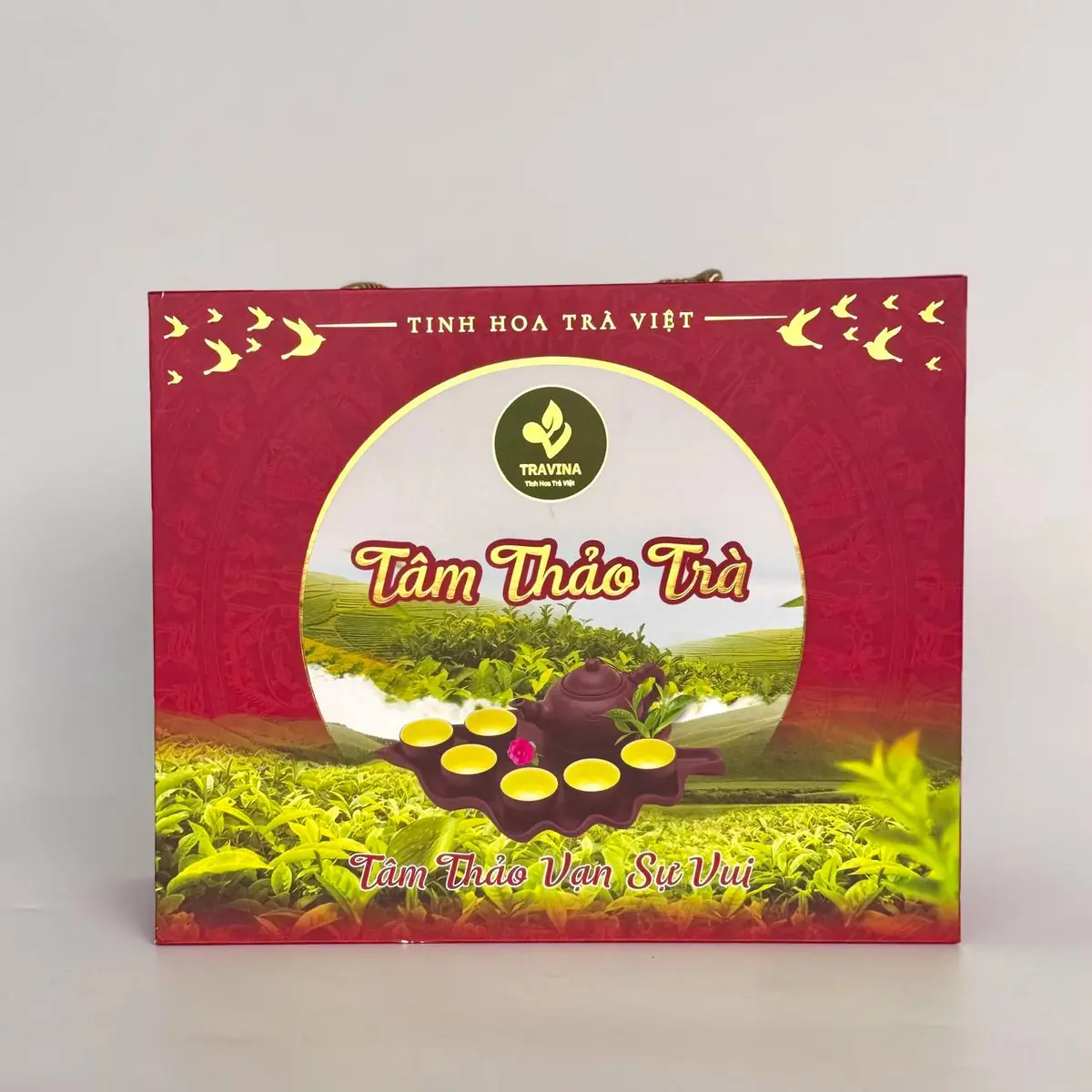Set quà Tâm Thảo Trà – hộp quà xách tay Set quà Tâm Thảo Trà – hộp quà xách tay
