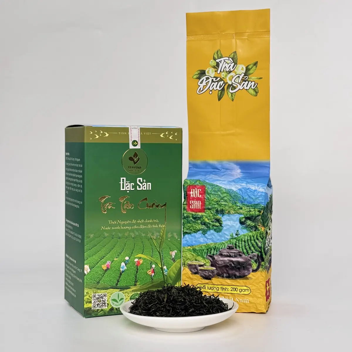 Set quà Tâm Thảo Trà – hộp và túi trà Set quà Tâm Thảo Trà – hộp và túi trà